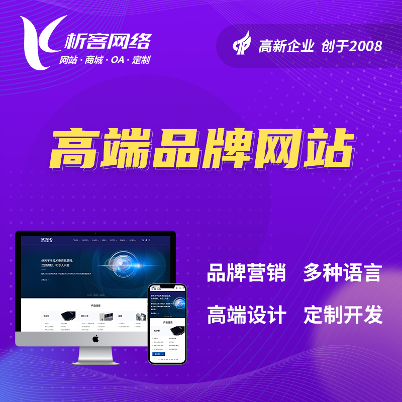 庆阳高端品牌网站